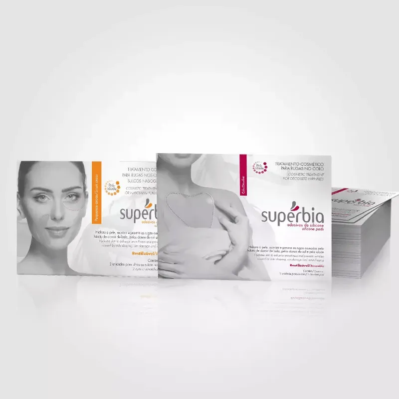 Kit Adesivos para Rugas no Colo, Olhos e Bigode Chinês