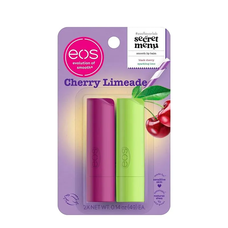 Kit Eos - Cherry Limeade Lip Balm - Bálsamo Labial 8g