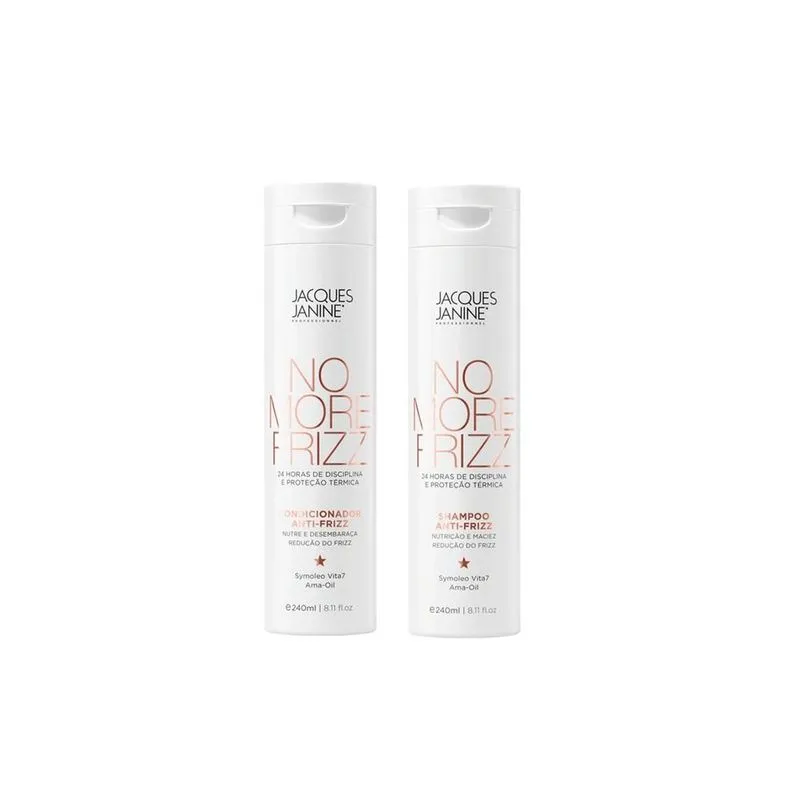 Kit Jacques Janine No More Frizz - Shampoo + Condicionador
