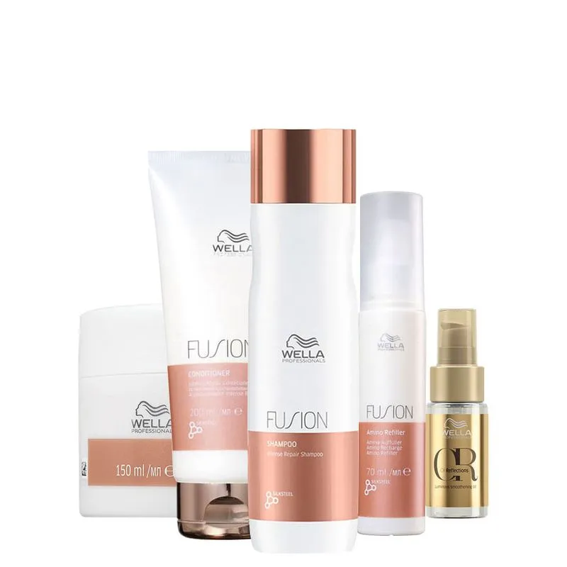 Kit Wella Professionals Fusion Home Care - 5 Produtos