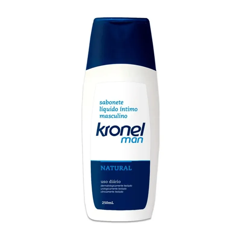 Sabonete Íntimo Kronel Man Natural 250ml