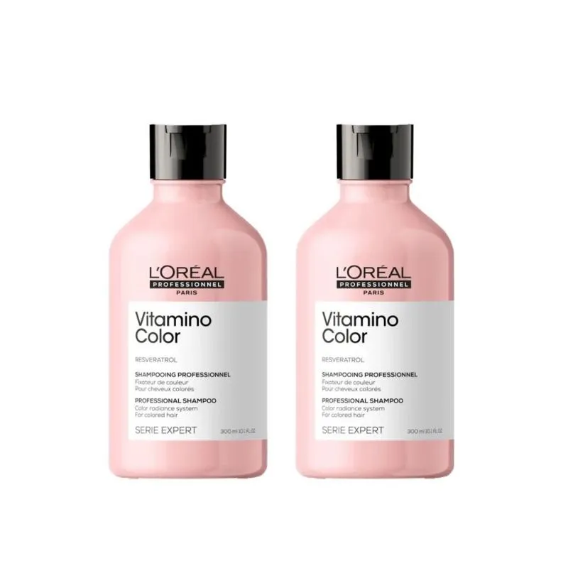 L'Oréal Vitamino Color - Kit 2 Shampoos - 300ml cada