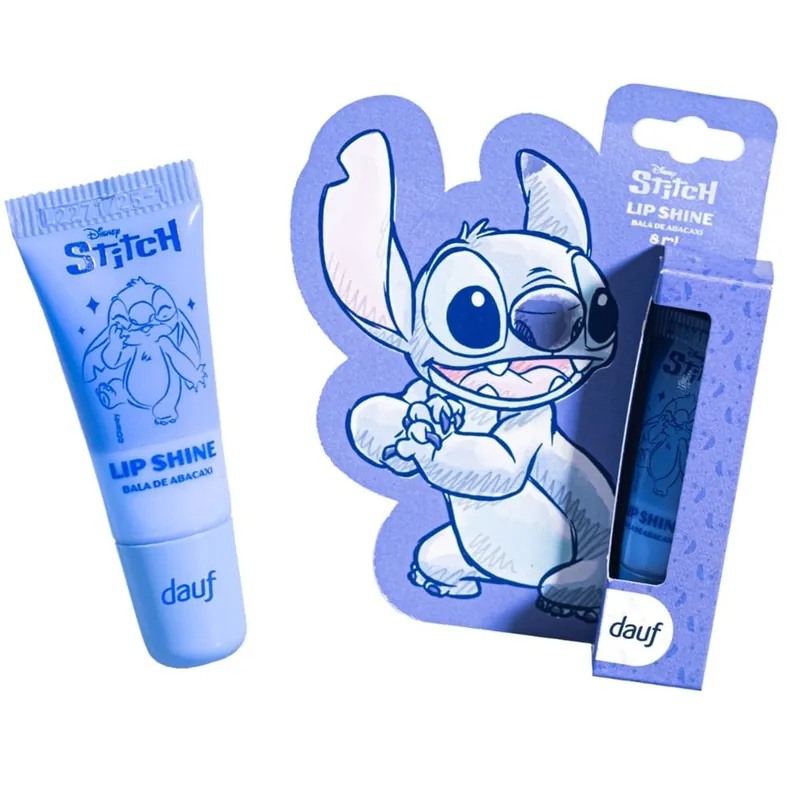 Lip Shine Dauf Stitch Bala De Abacaxi 8ml