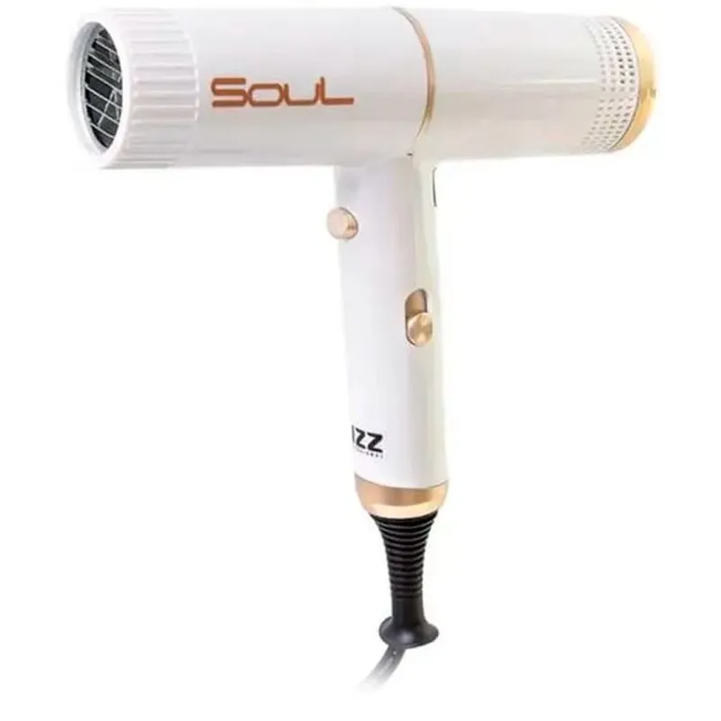 Lizz Secador Professional Soul Branco 1600W - Secador de Cabelo 220V