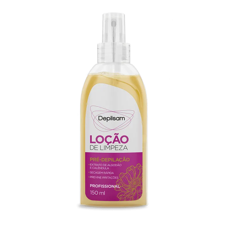 Loção de Limpeza Pré Depilação Depilsam 150Ml