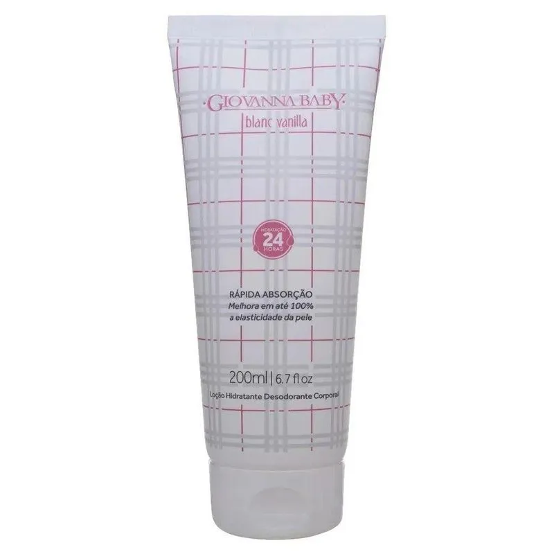 Loção Hidratante Giovanna Baby 200ml Blanc Vanilla