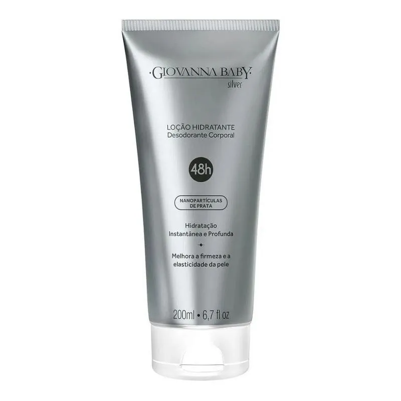 Loção Hidratante Giovanna Baby Silver 200ml