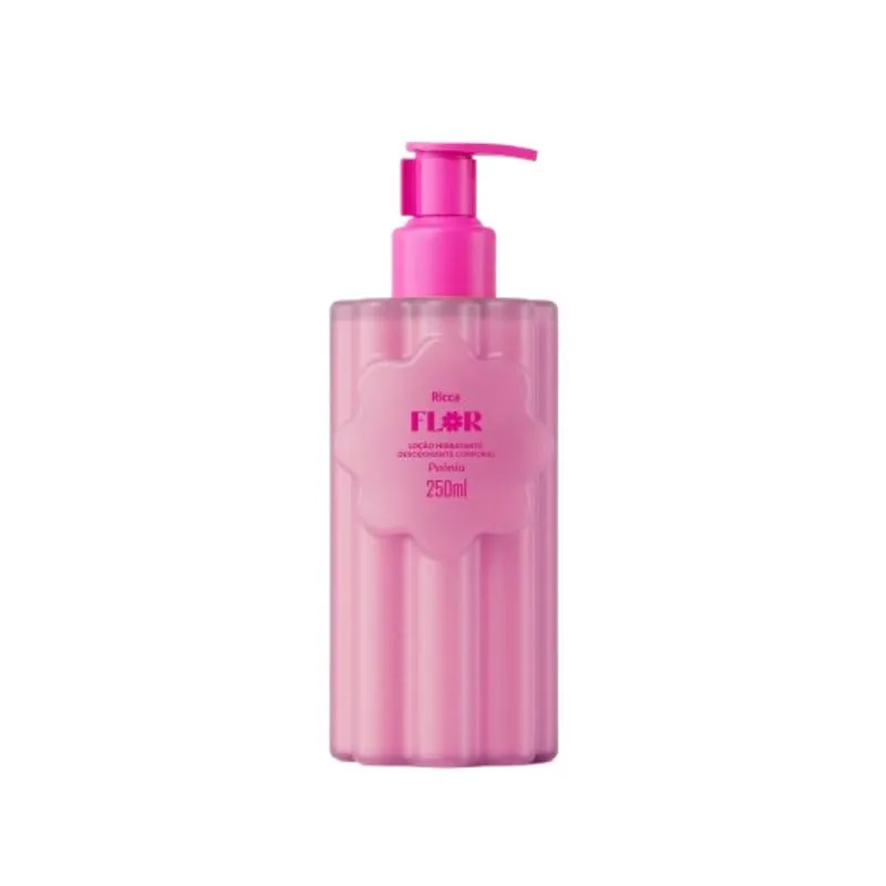 Loção Hidratante Ricca Deo Corporal Flor Peônia 250ml