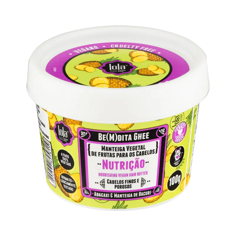 Máscara Capilar Lola Be(M)dita Ghee Nutrição 100g
