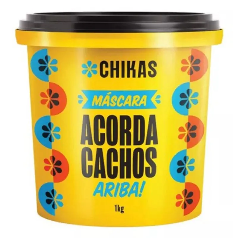 Máscara Acorda Cachos Chikas 1kg