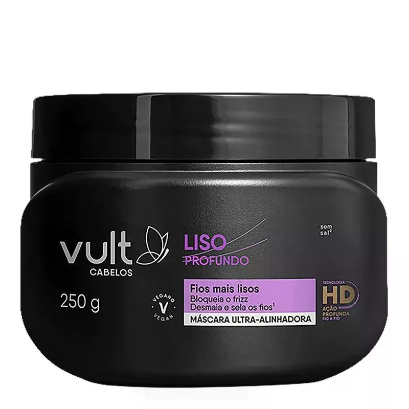 Máscara Capilar Vult Liso Profundo 250g
