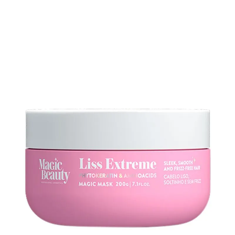 Máscara de Efeito Liso Magic Beauty Liss Extreme 200 g