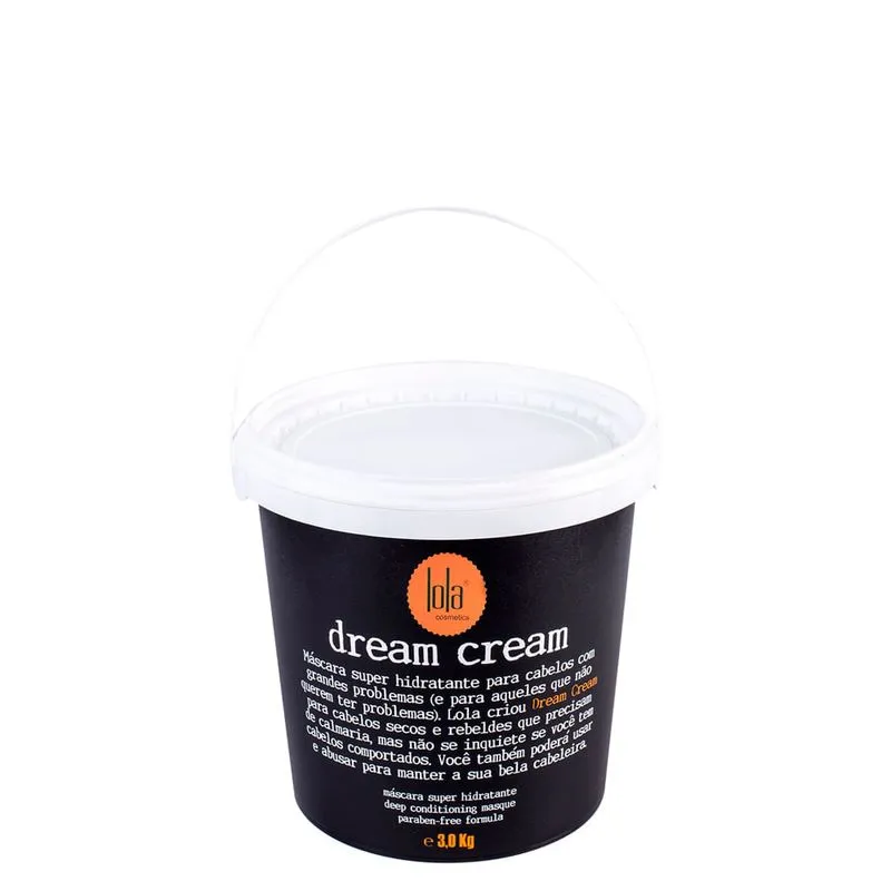 Máscara de Hidratação Lola Cosmetics Dream Cream 3000g