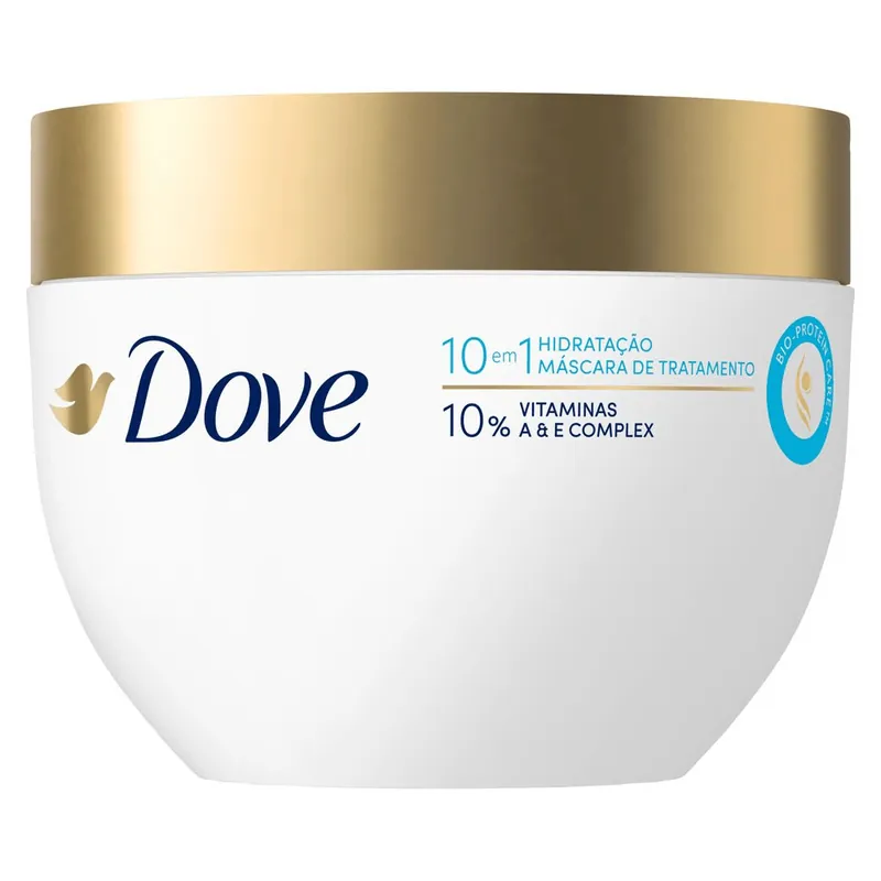 Máscara de Tratamento Dove Hidratação + Vitamina A & E 10 em 1270g