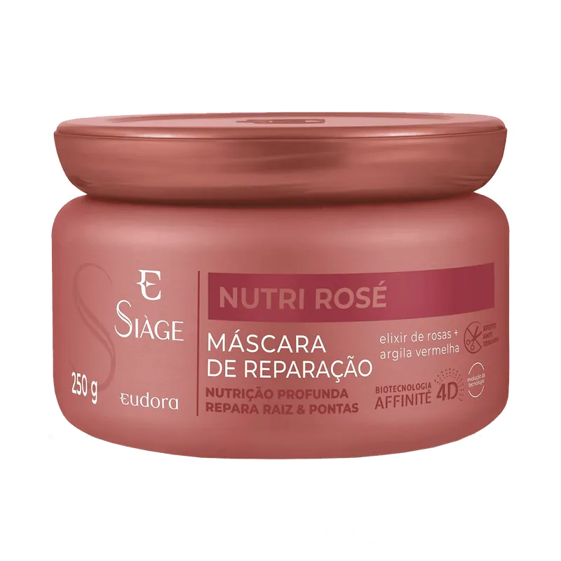 Máscara Capilar Eudora Siàge Nutri Rosé 250g
