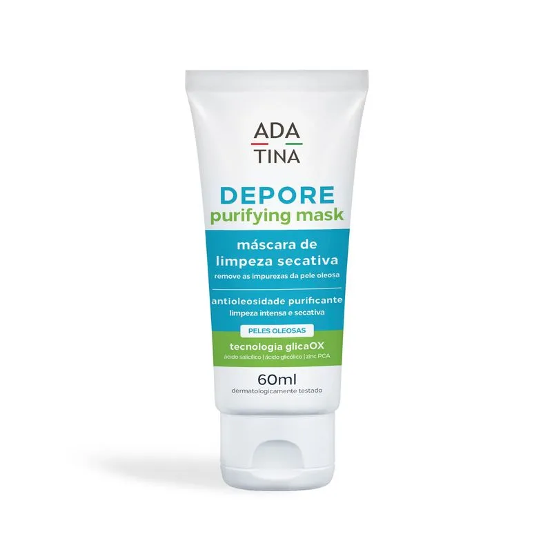 Máscara Facial Anti-Oleosidade 3 em 1 Para Acne Marcas e Oleosidade – Depore Purifying Mask 60ml