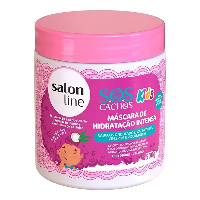 Máscara Salon Line Sos Kids 500g