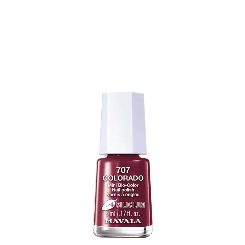 Mini Esmalte Cremoso Mavala Bio-Color Colorado 707 5 ml