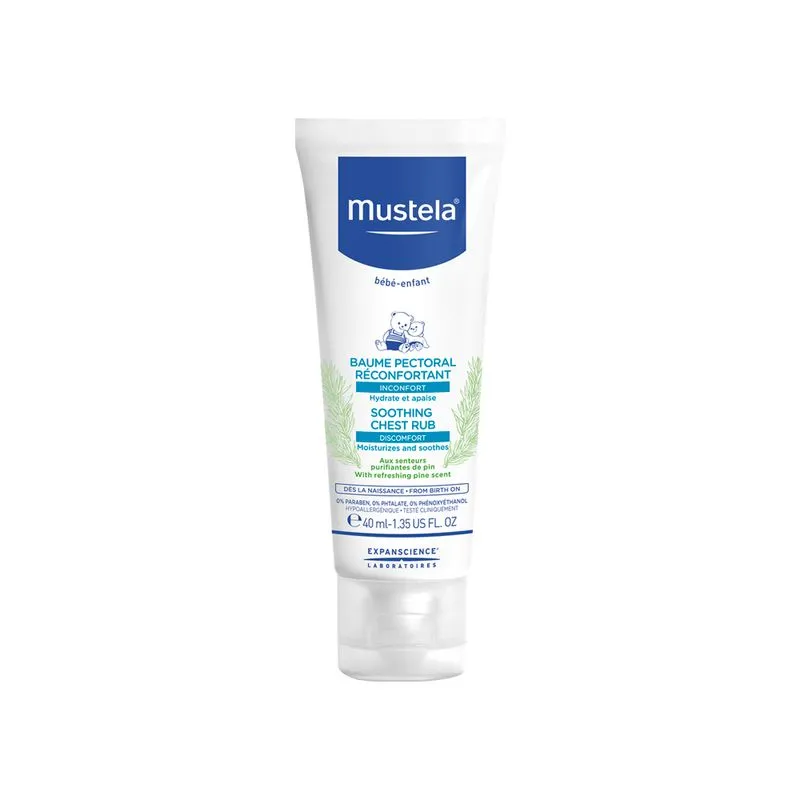 Bálsamo Peitoral Mustela Bebê Reconfortante 40ml