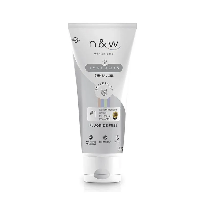 N&W Dental Care Gel Dental Implants - 70g