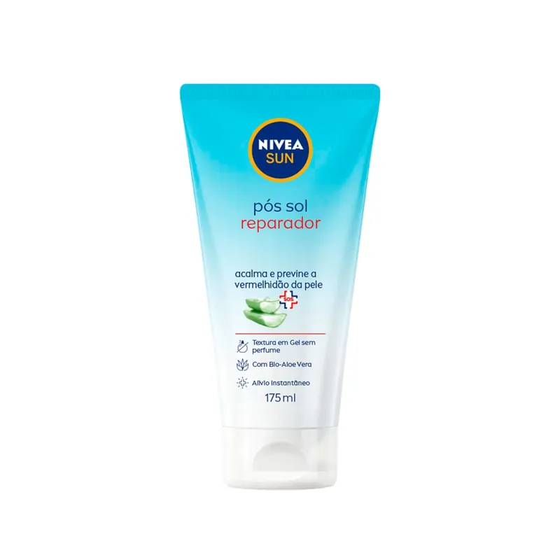 Loção Pós-Sol Nivea Sun Reparadora Aloe Vera Gel 175ml