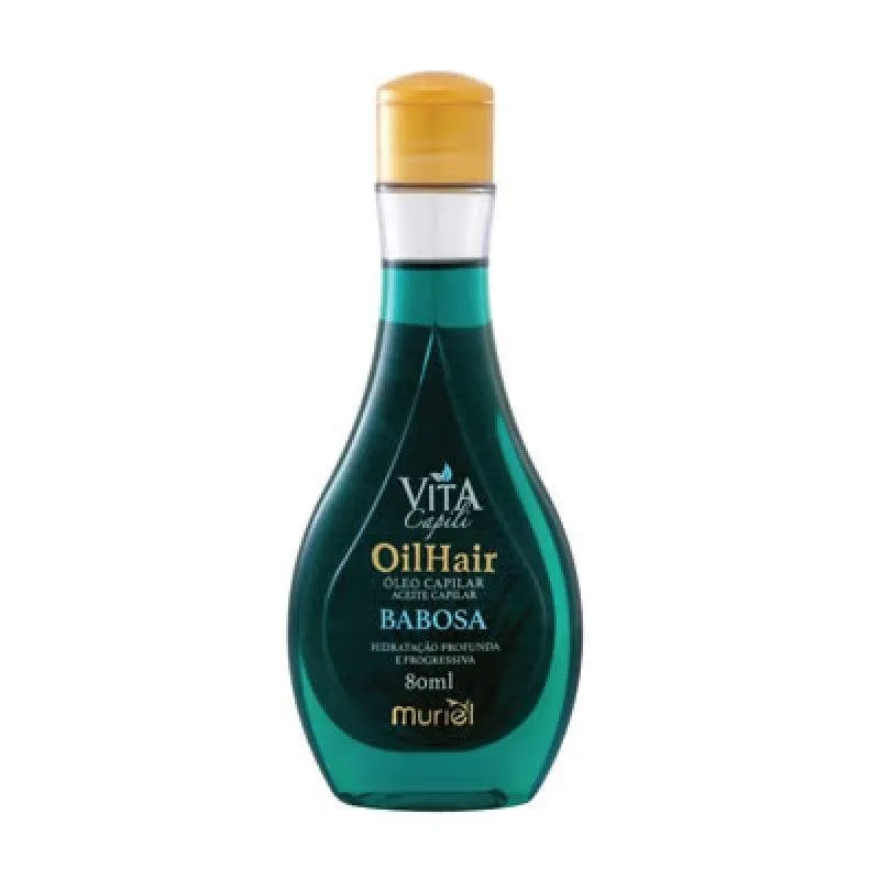 Óleo Capilar Vita Capili Babosa 80ml - Muriel