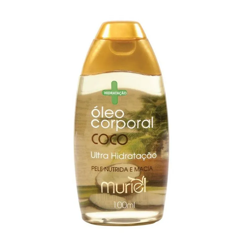 Óleo Corporal de Amêndoas Coco 100ml - Muriel