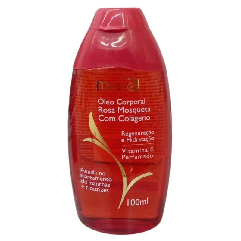 Óleo de Amêndoas Muriel 100ml Rosa + Colágeno