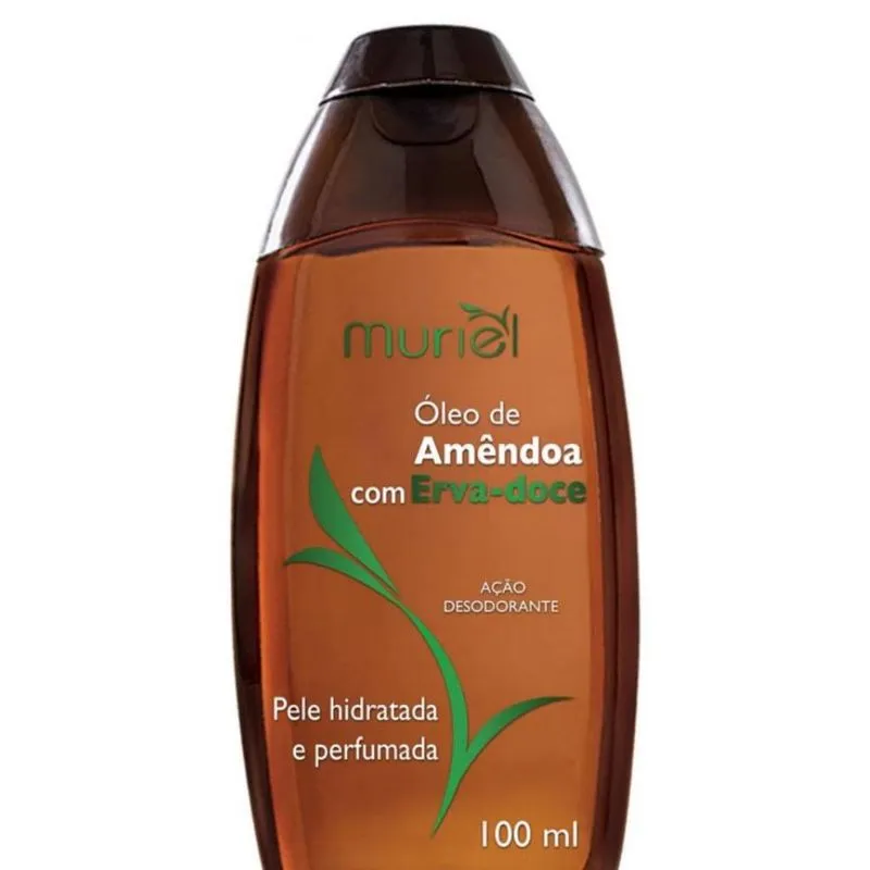 Óleo de Amêndoas Muriel Corporal 100ml - Erva Doce