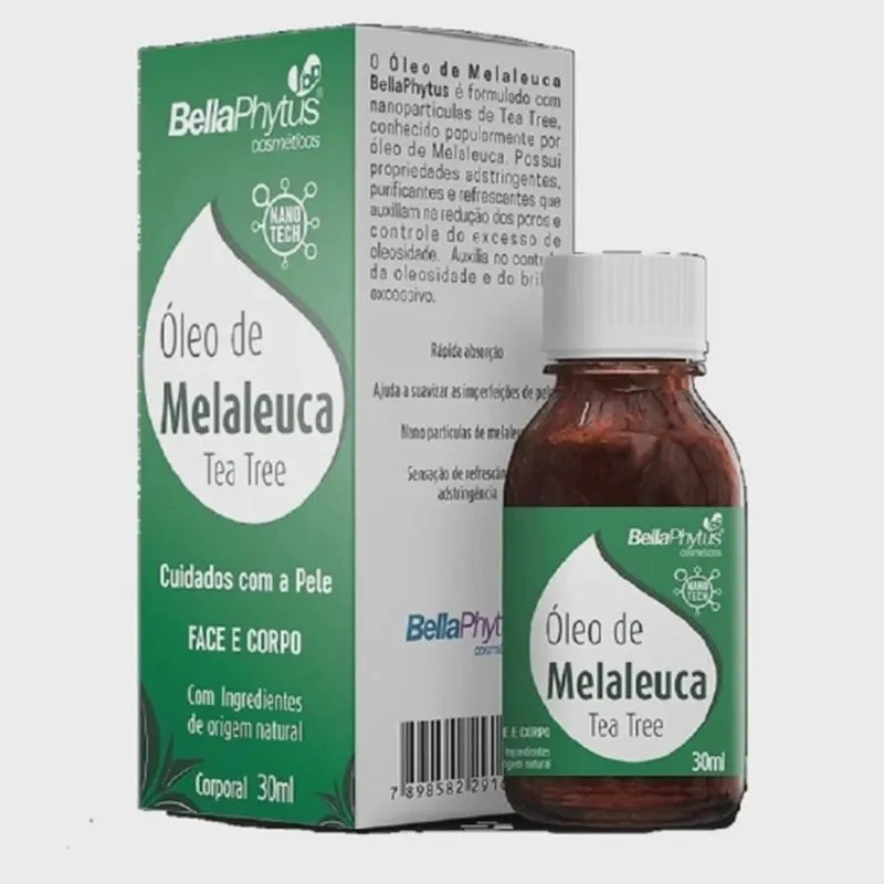 Óleo de Melaleuca Aquosa - 30ml - Bellaphytus