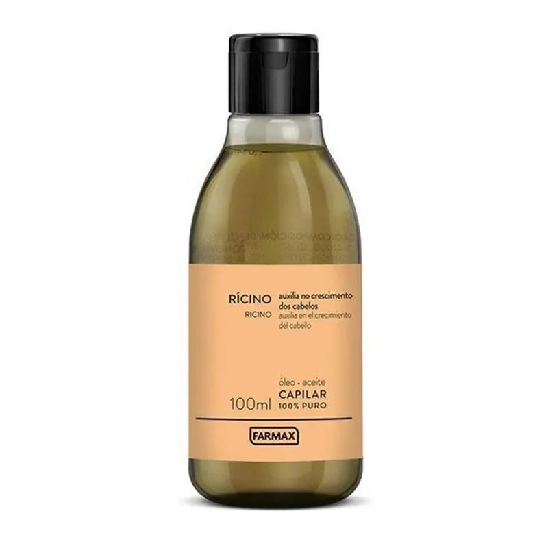 Óleo de Rícino de Uso Capilar - 100ml Farmax Puro