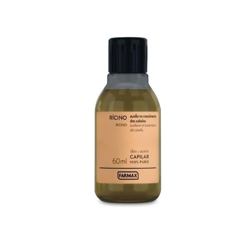 Óleo de Rícino Farmax 60ml