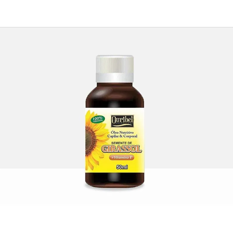 Óleo de Semente de Girassol Ouribel - Capilar e Corporal - 50ml