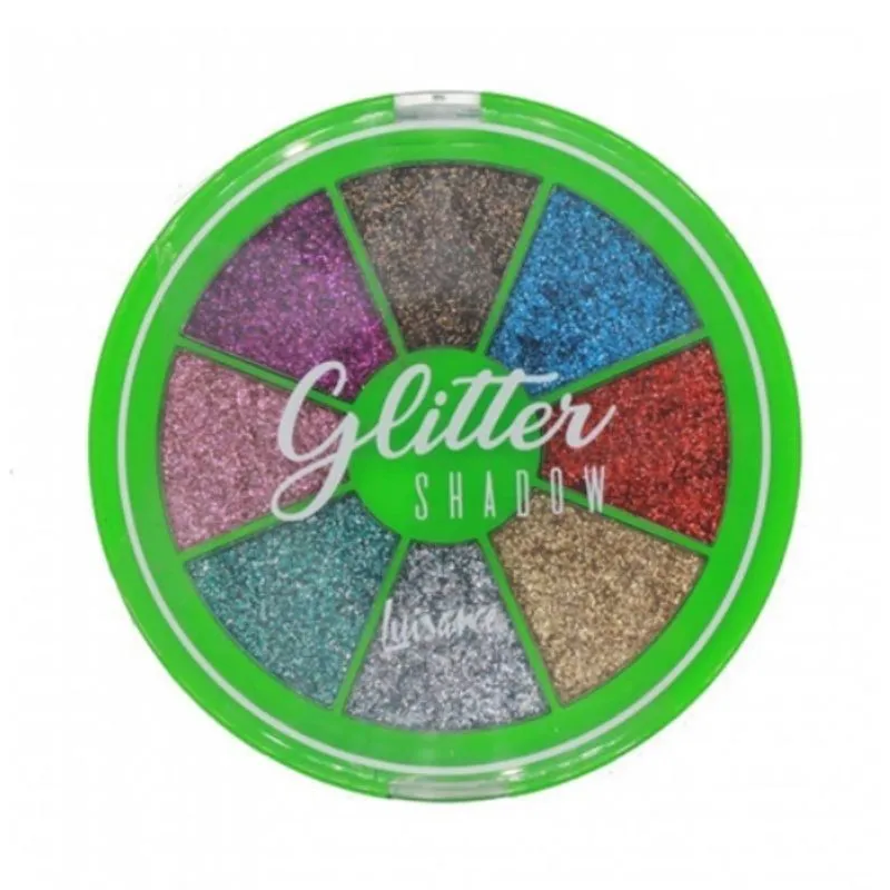 Paleta de Sombras em Glitter Shadow Luisance L3152