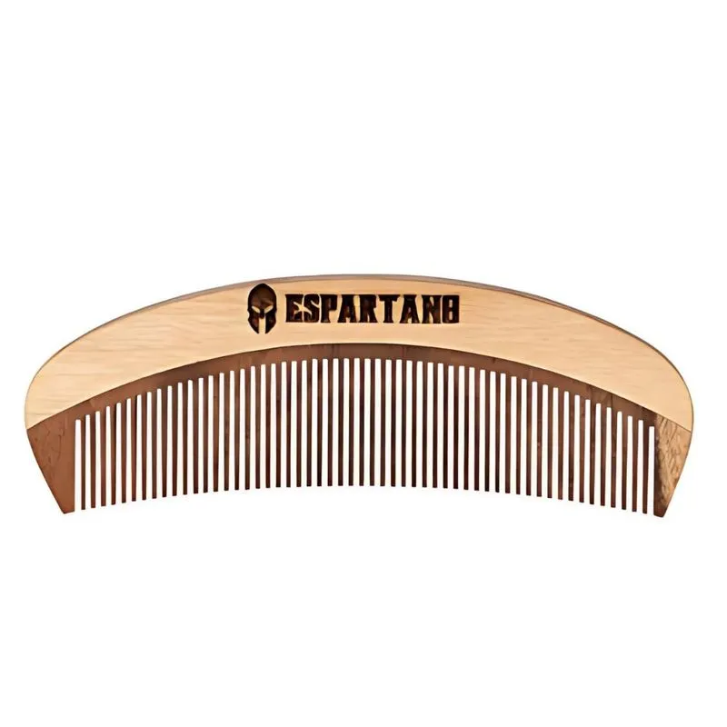 Pente de Barba Curvo - Espartano