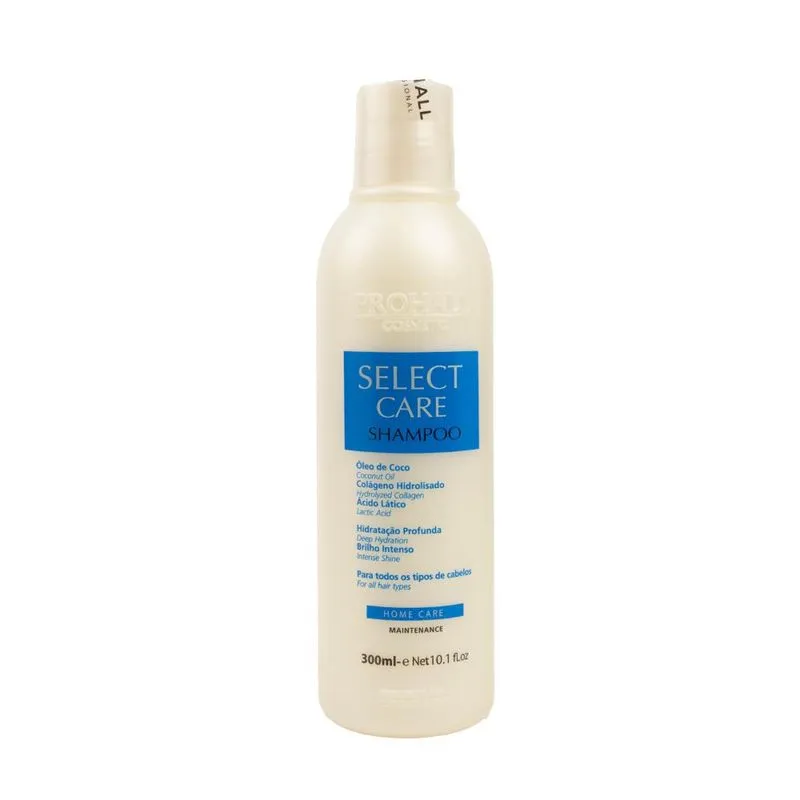 Prohall Cosmetic Select Care Profissional Shampoo 300ml