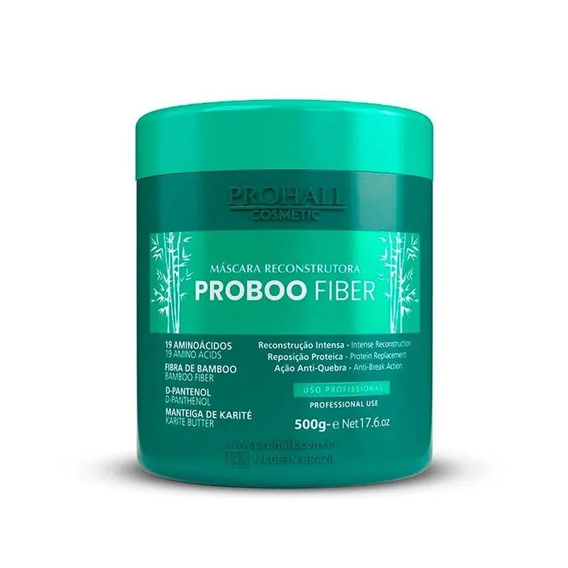 Prohall Proboo Fiber Máscara de Reconstrução 500g