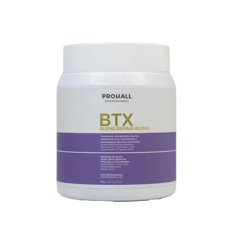 Prohall Professional Tratamento Btx Blend Repair Blond - 1kg