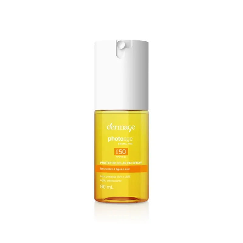 Protetor Solar Dermage Photoage Bruma AOX FPS50 Spray 90ml
