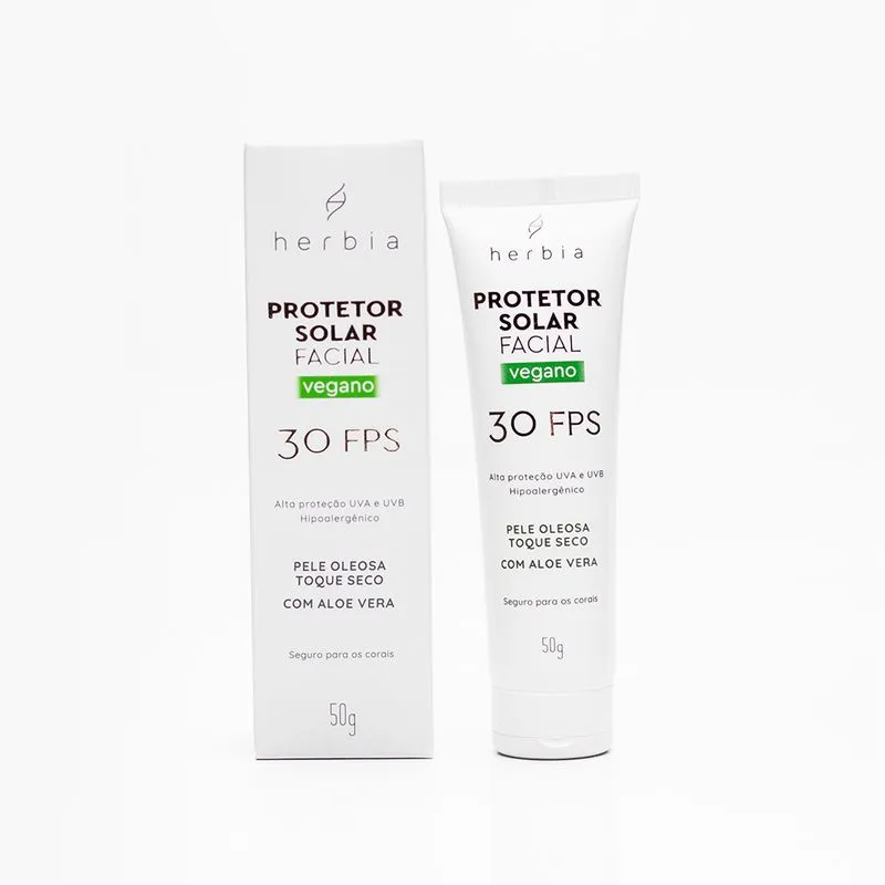 Protetor Solar Facial pele oleosa 50g