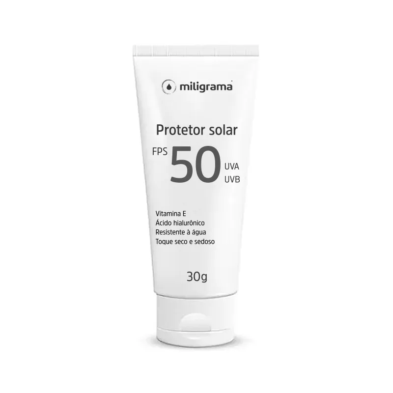Protetor Solar FPS 50 Sem Cor - 30 Gramas