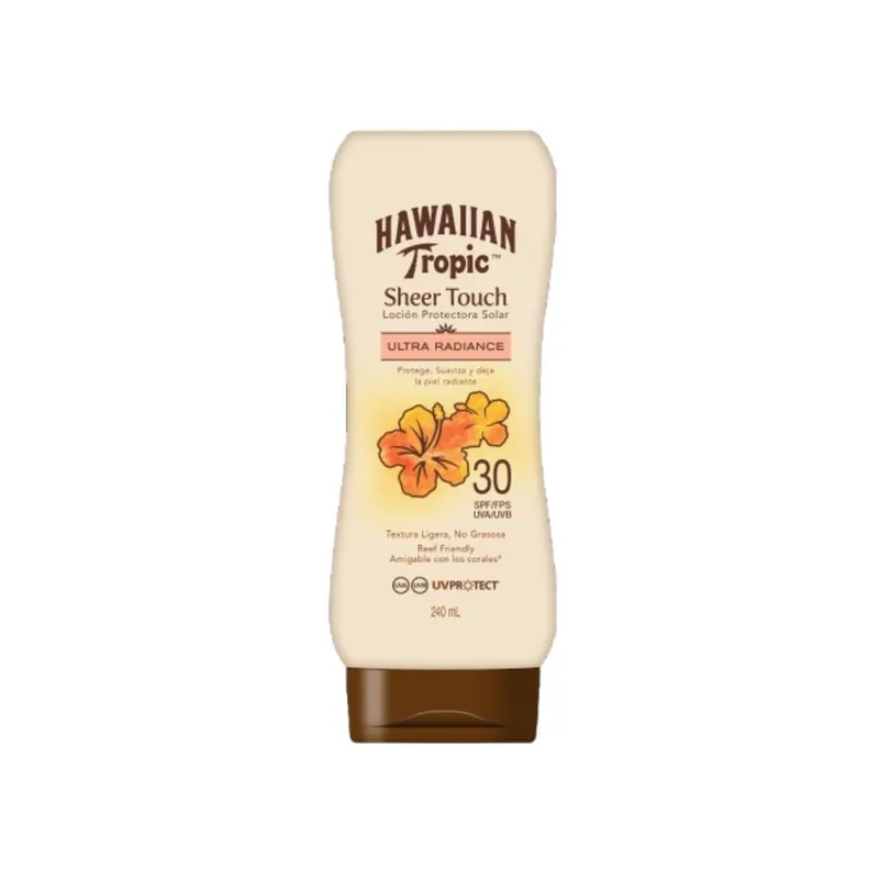 Protetor Solar Hawaiian Tropic Sheer Touch Radiance Fps30 240ml