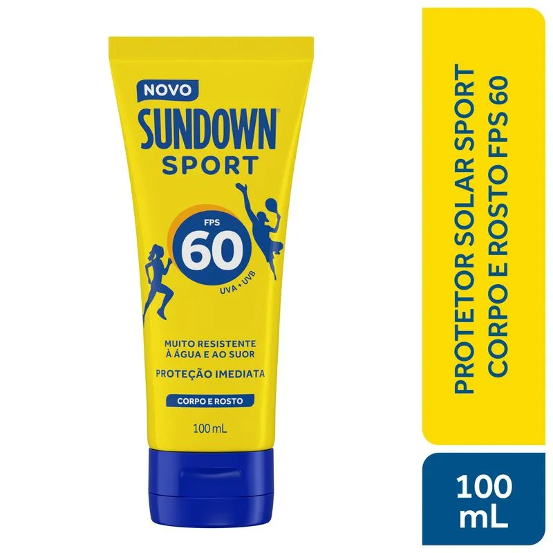 Protetor Solar Sundown Sport Fps60 100ml