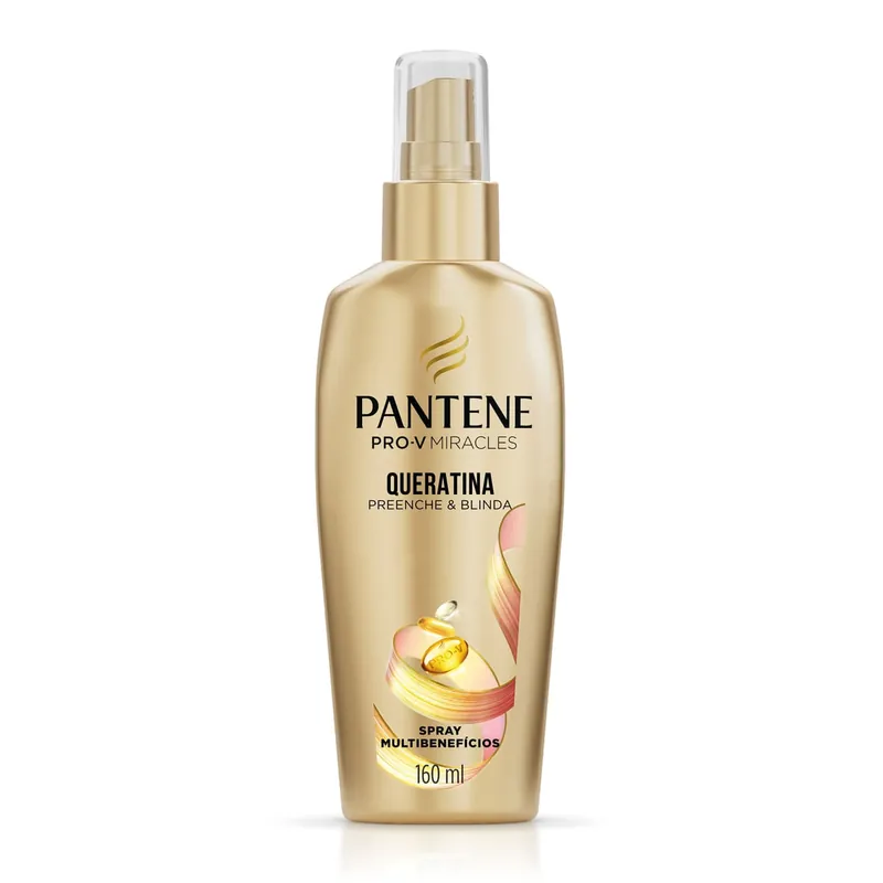Protetor Térmico Pantene Pro-V Miracles Queratina Preenche & Blinda Spray 160ml