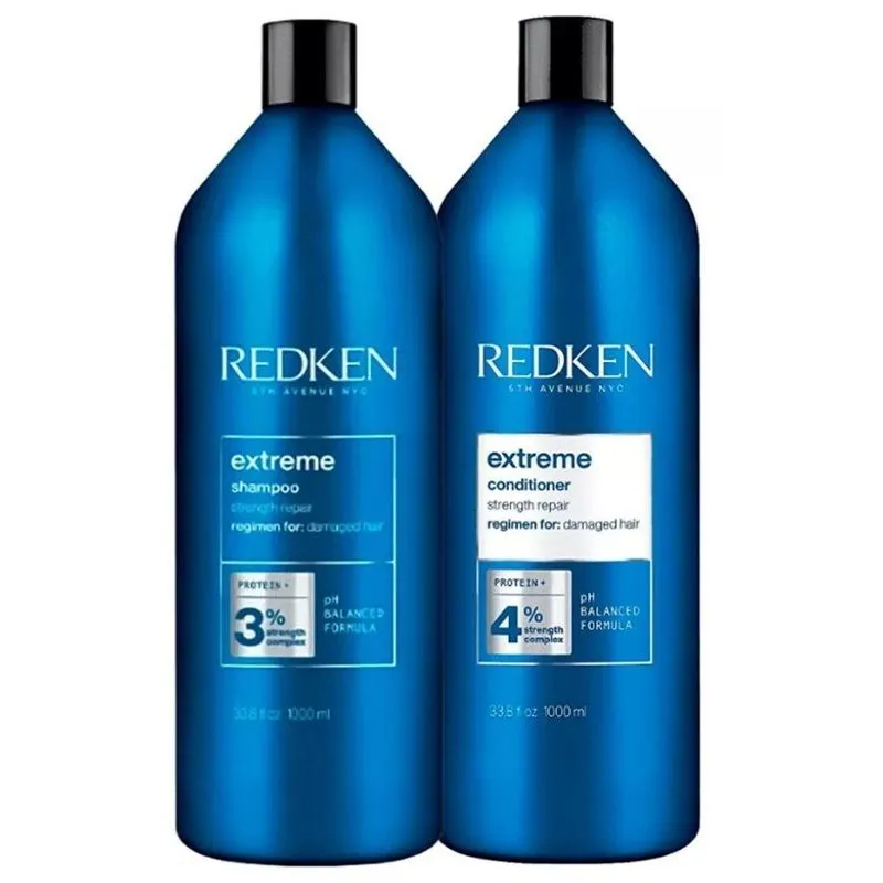 Redken - Extreme Shampoo + Condicionador - Kit Capilar - 1L