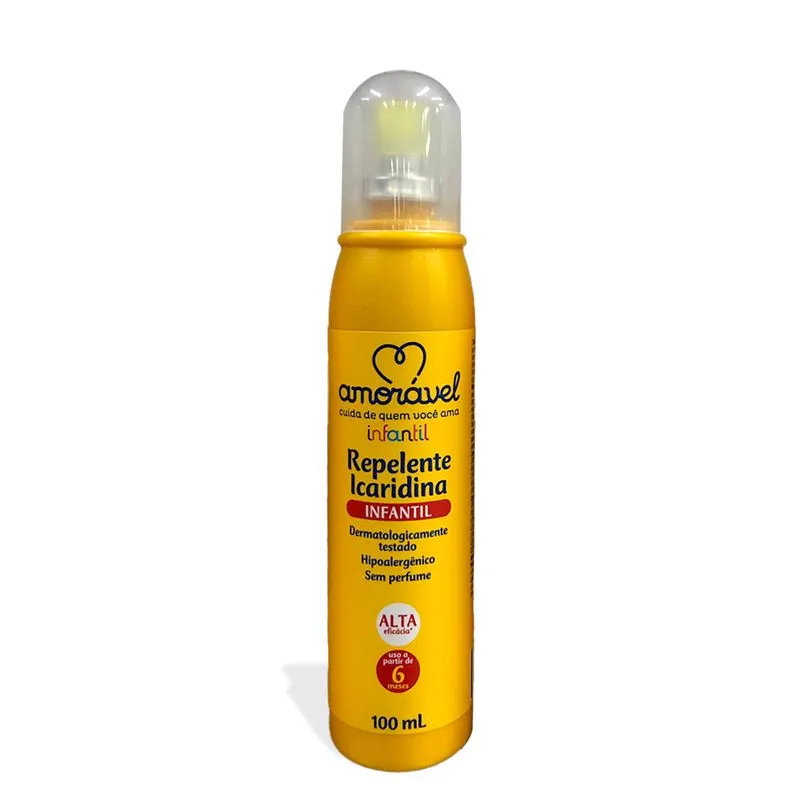 Repelente Amorável Icaridina Kids Spray 100ml