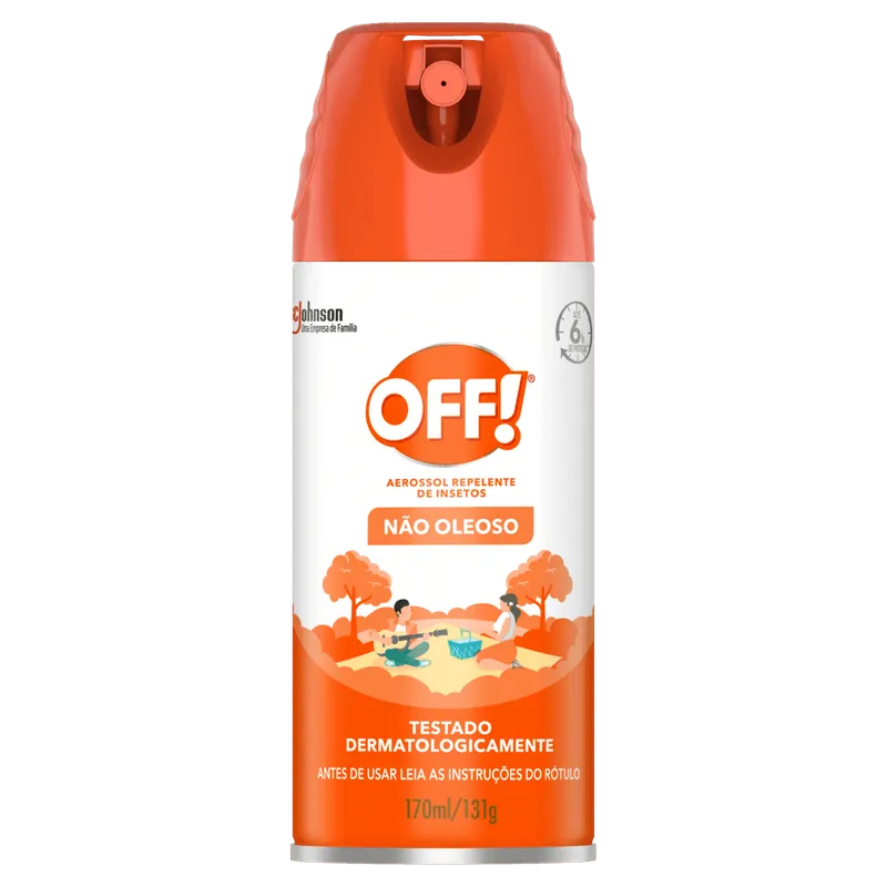 Repelente OFF! Family Aerossol 165ml