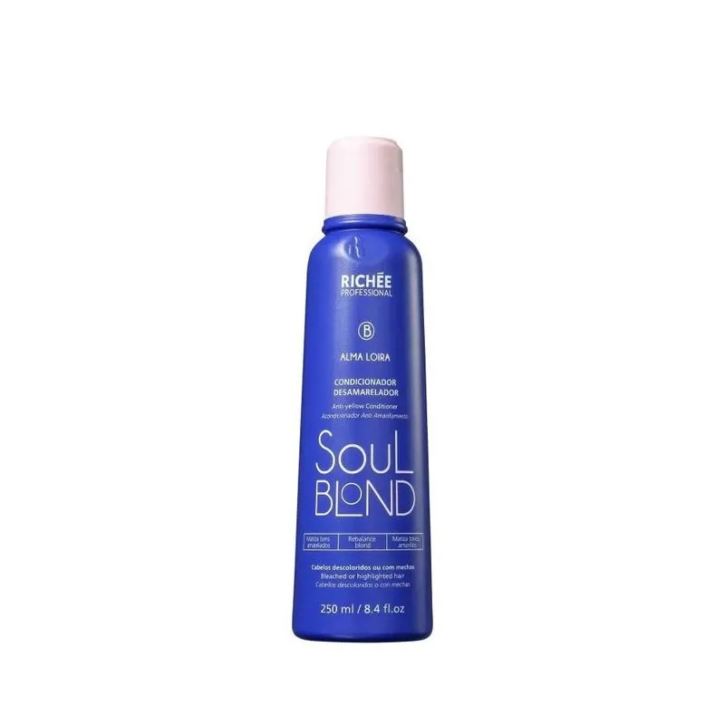Richée Soul Loira Condicionador Desamarelador 250ml
