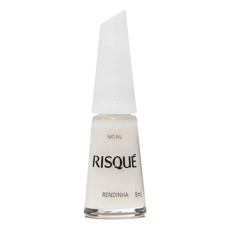 Esmalte Risqué Hipoalergênico Rendinha Natural 8ml