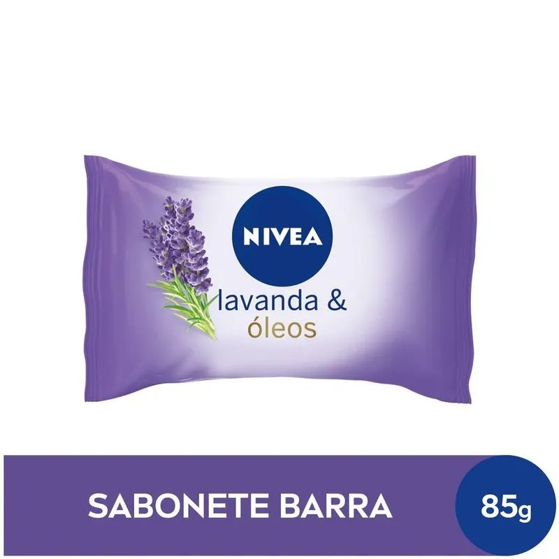 Sabonete em Barra Nivea Hidratante Lavanda e Óleos 85g